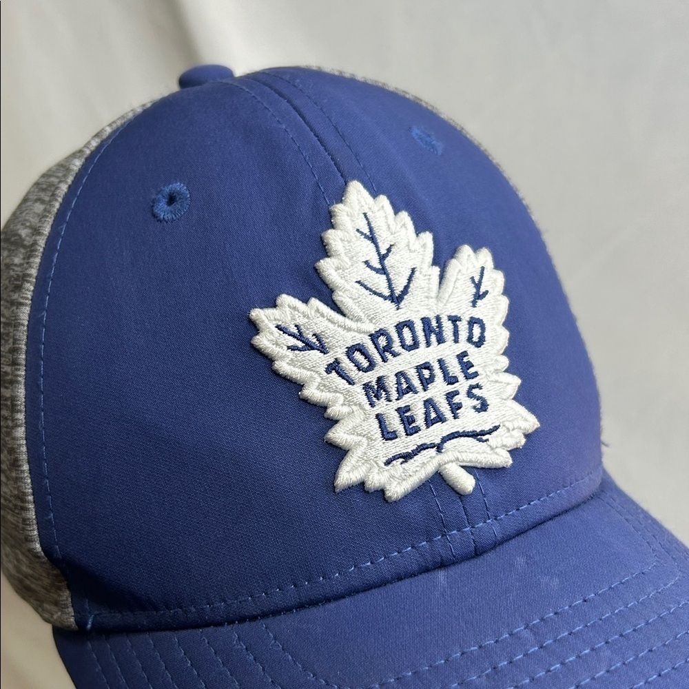 NHL Toronto Maple Leafs Blue and Gray Kids Hat